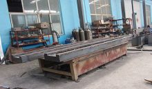 Correction and repair method for impact damage of automobile body stamping parts