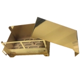 Gold Plated Audio Power Amplifier Controller Central Control Box Shell