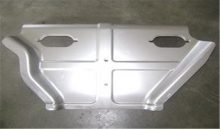 What are the basic processes of automobile stamping process?