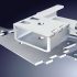What is the role of the bending machine in the fabrication of automotive sheet metal parts?