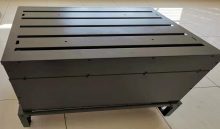 What is the cause of the yellowing of the coating of precision automobile stamping parts?